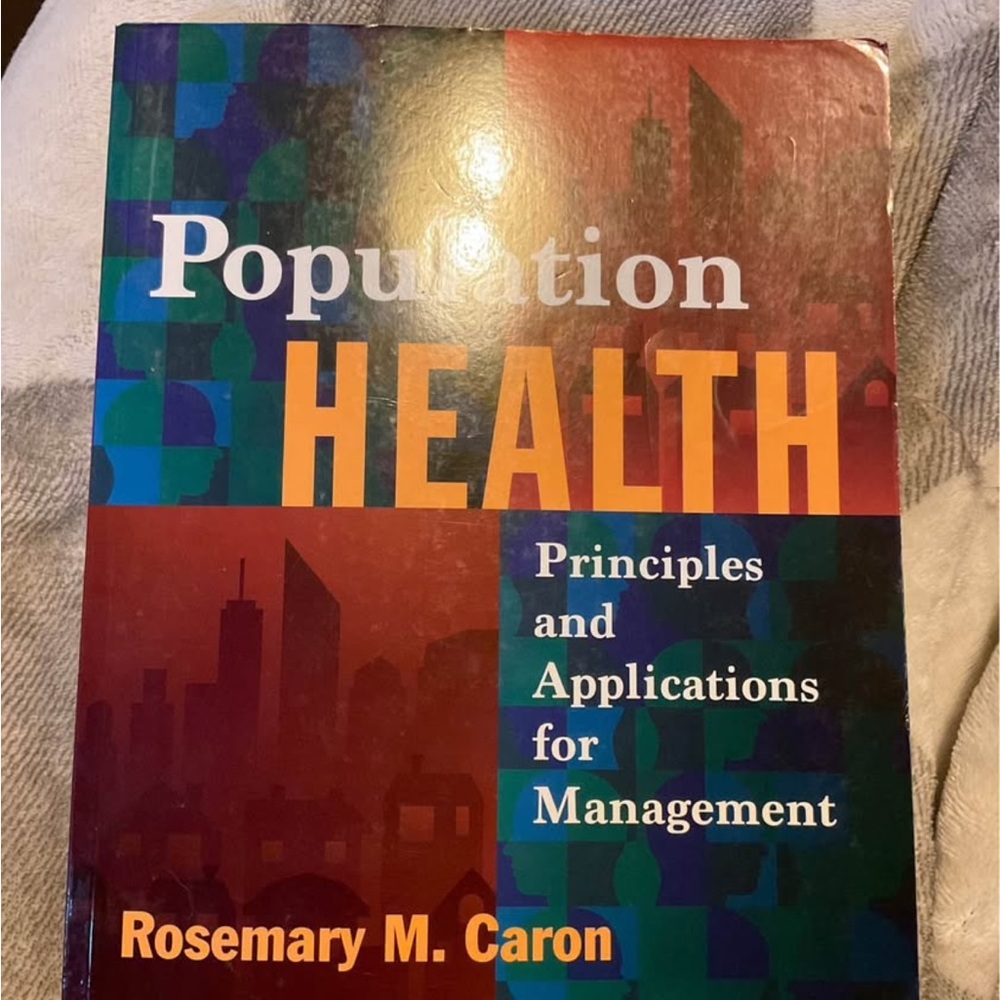 Population Health Book by Rosemary M. Caron